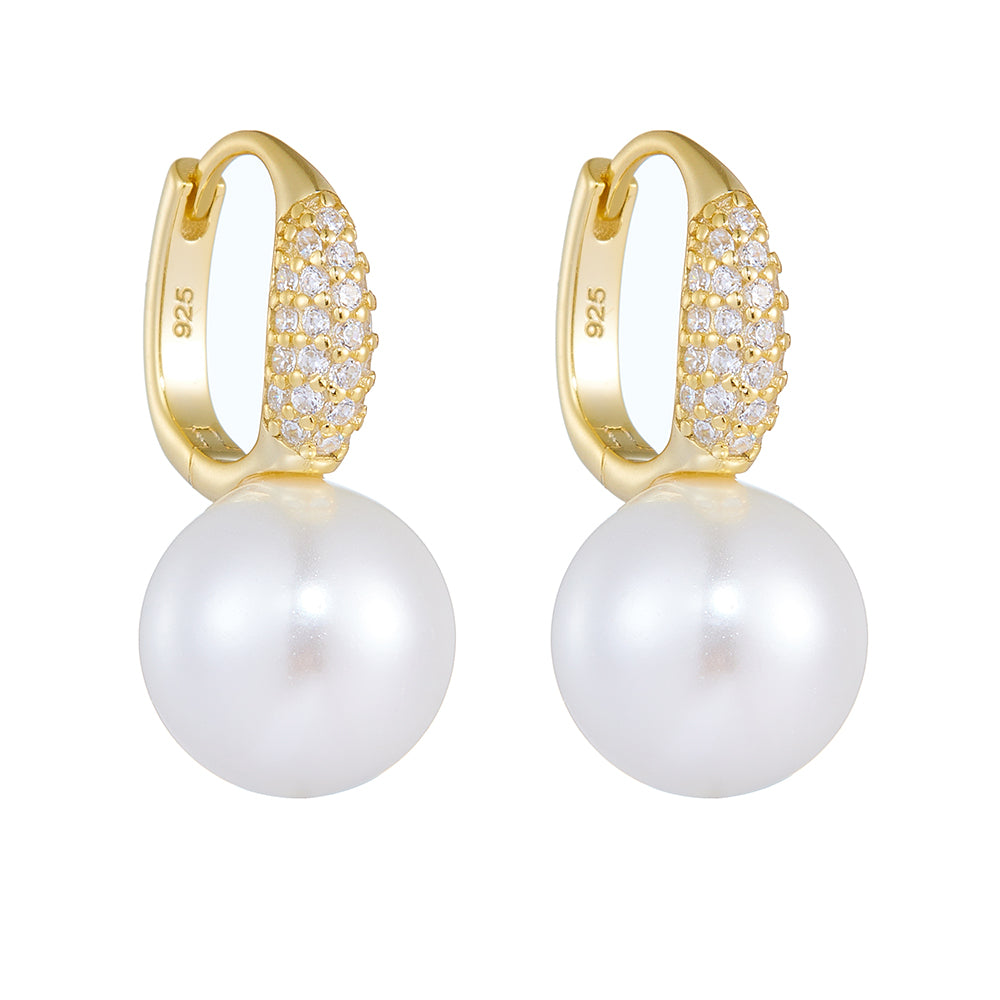Pearl Lumière Drop Earrings