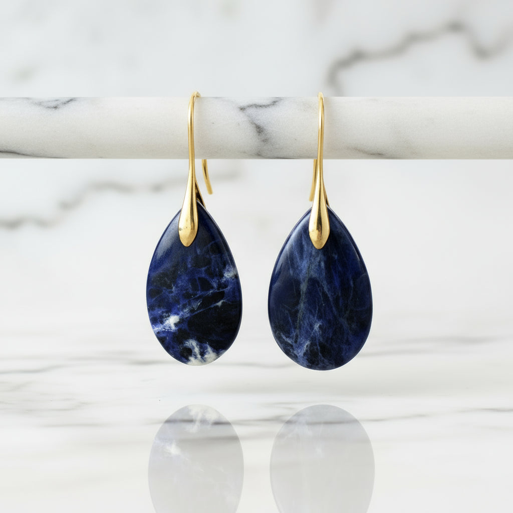 Midnight Stone Earrings