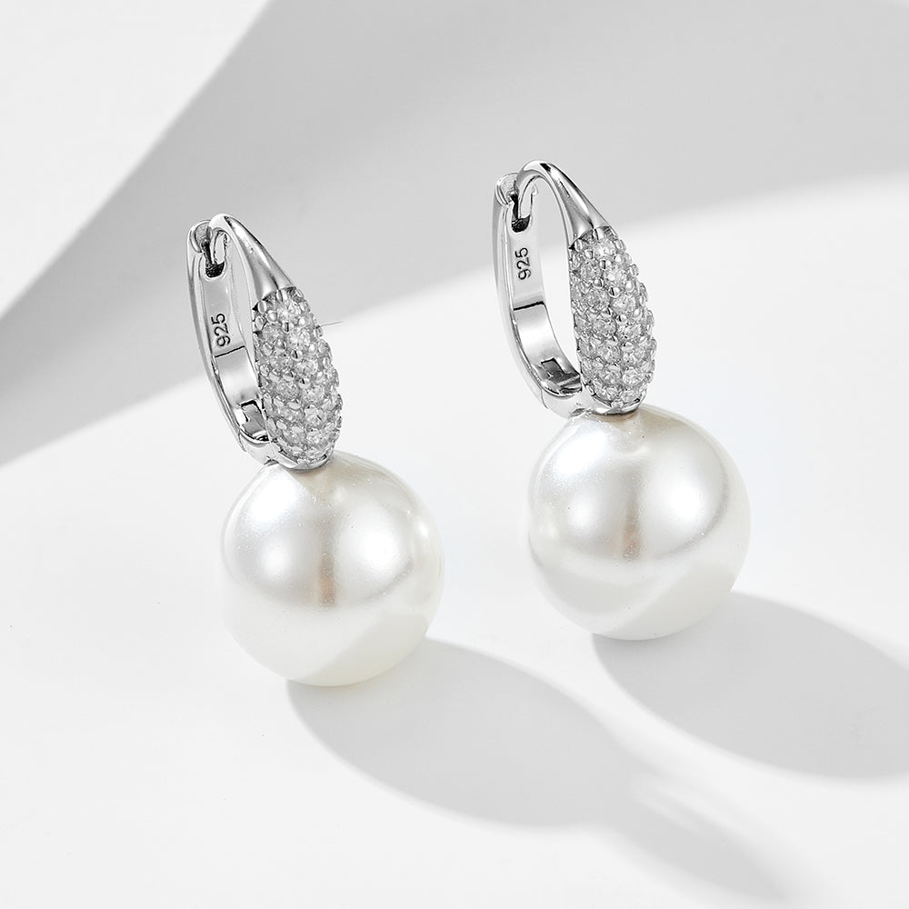 Pearl Lumière Drop Earrings