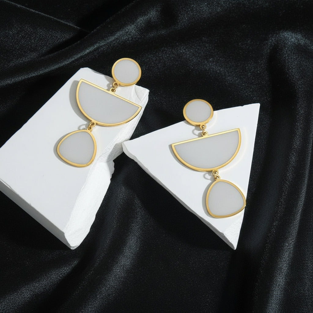 Ophélie Geometric Earrings