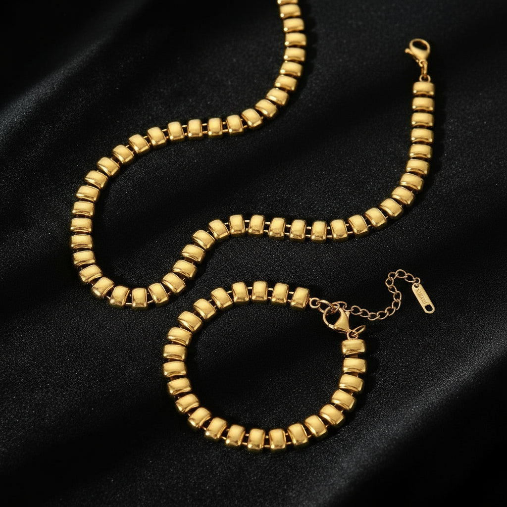 Isla Bold Chain Jewellery Set