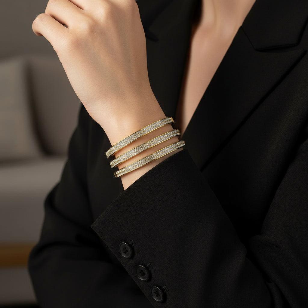 Étoile Crystal Bangle