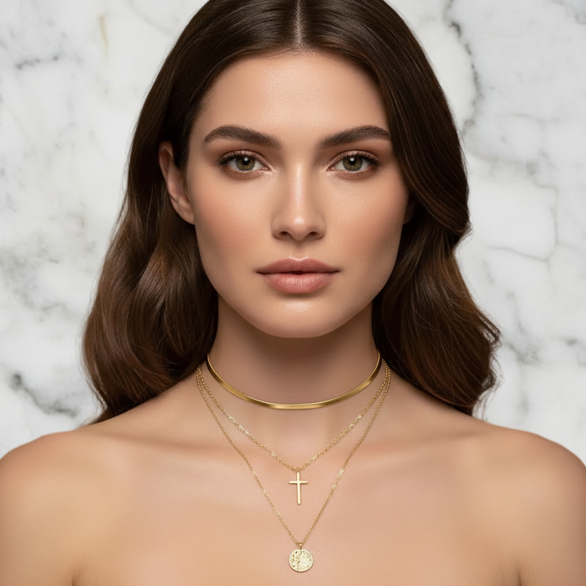 Faith Layers Necklace